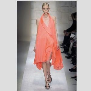 Salvatore Ferragamo |2009 RTW Pleated Halter Dress